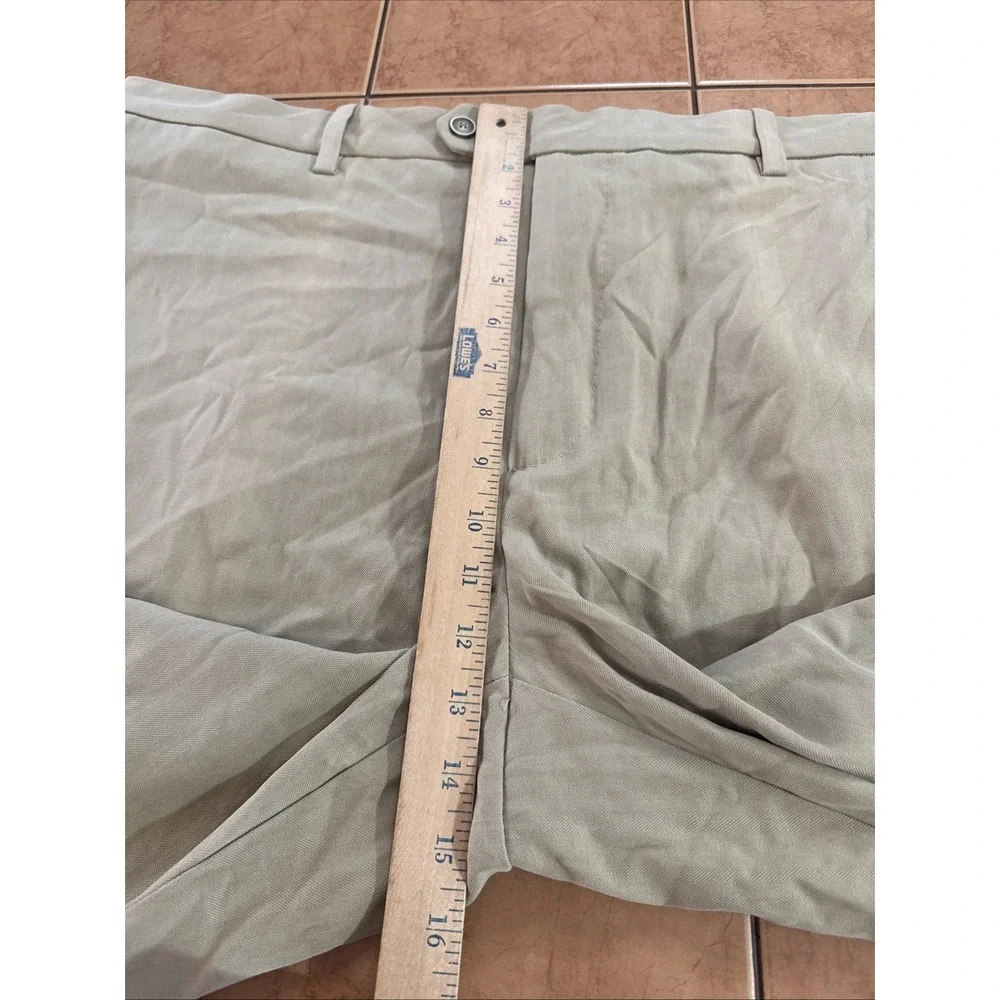 Tommy Bahama Pants Sz 44 x 32 Beige Silk Cotton Blend‎ Key West Vacation